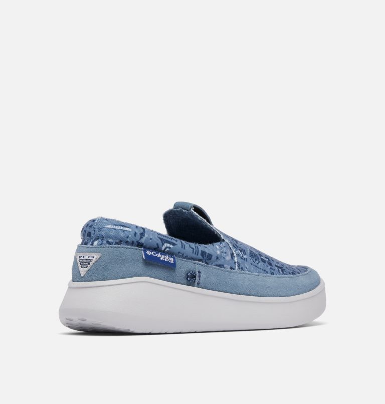 Men's PFG Boatside Shoe, Color: Mountain, Collegiate Navy, image 9