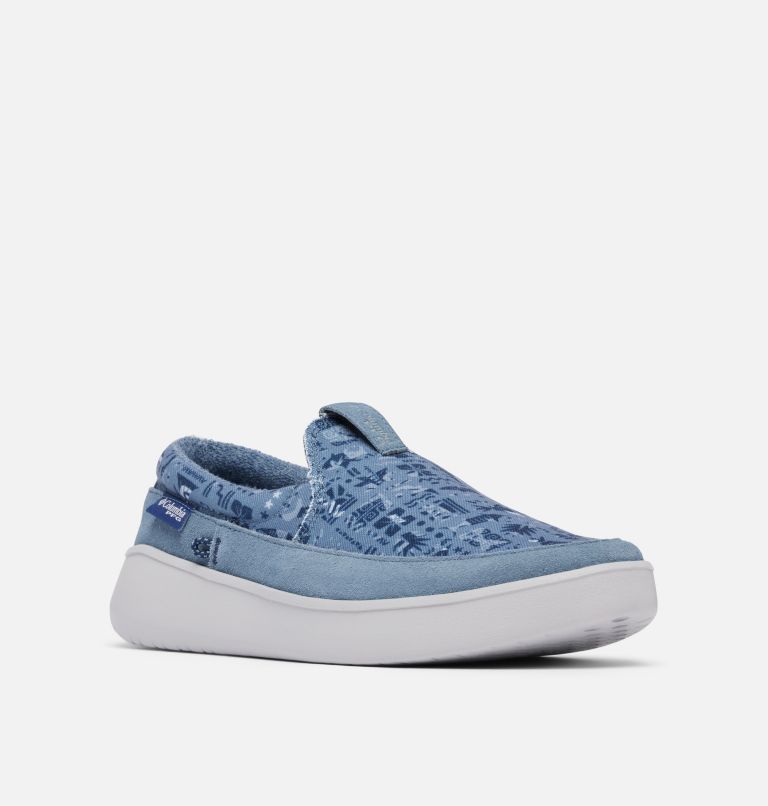 Men's PFG Boatside Shoe, Color: Mountain, Collegiate Navy, image 3