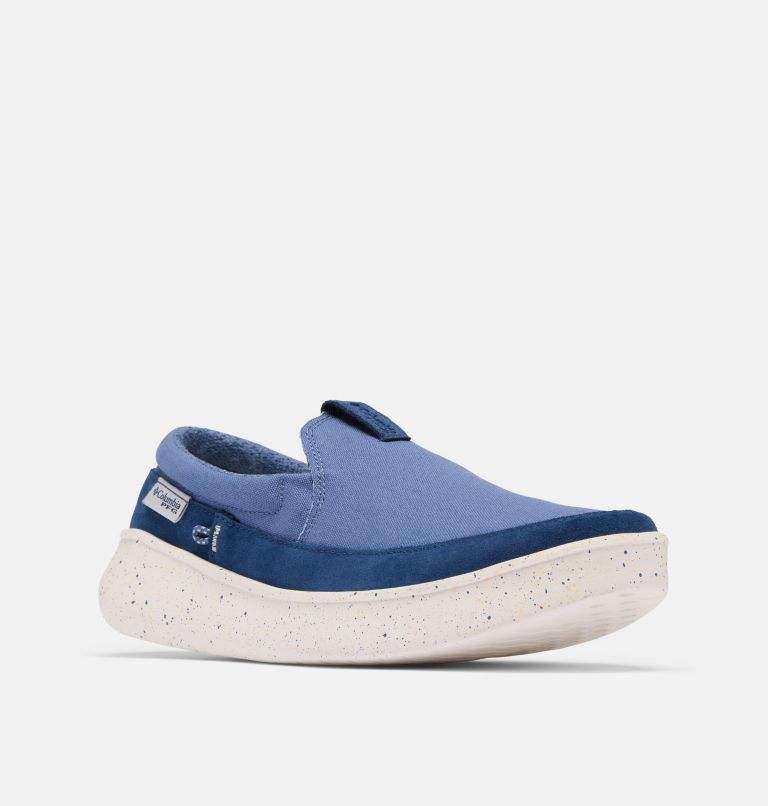 Men's PFG Boatside Shoe, Color: Bluebell, Lemon Wash, image 3