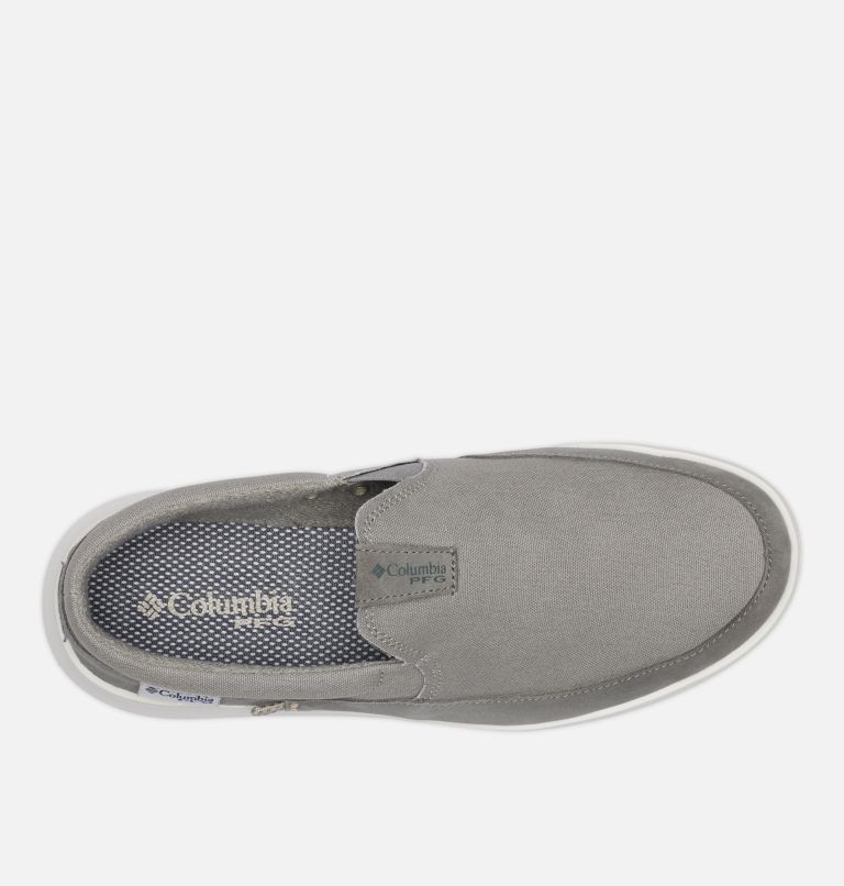 Men's PFG Boatside Shoe - Wide, Color: Ti Titanium, Ancient Fossil, image 4