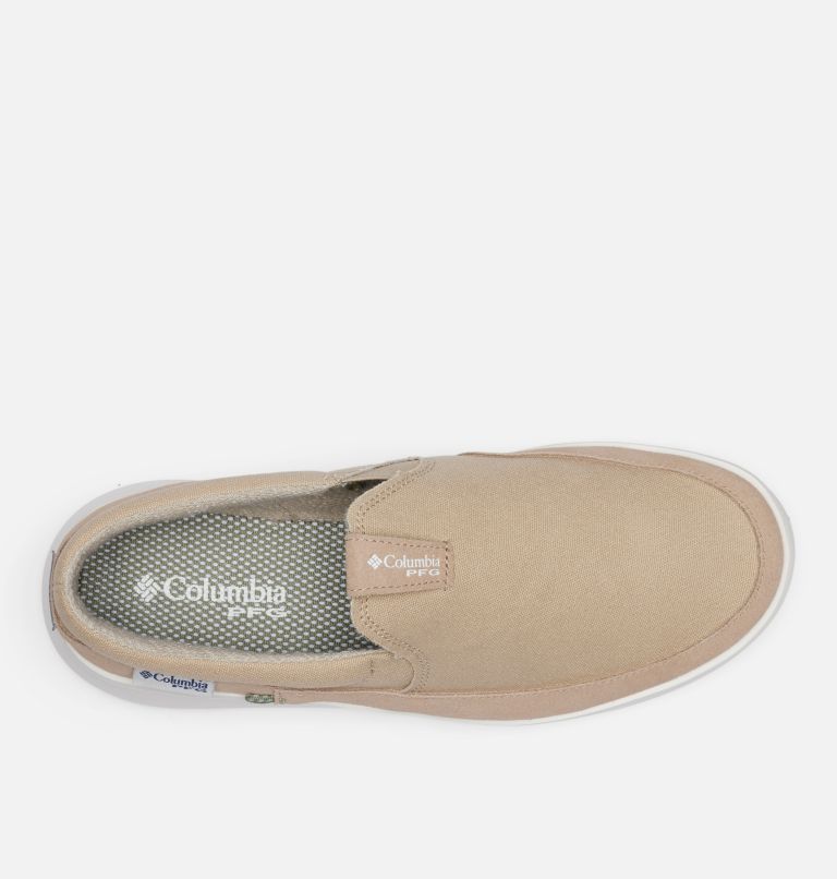 Men's PFG Boatside Shoe - Wide, Color: Ancient Fossil, Cypress, image 4