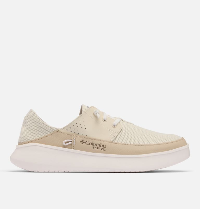 Men's PFG Boatside Breathe Relaxed Shoe - Wide, Color: Stone, Fossil, image 1