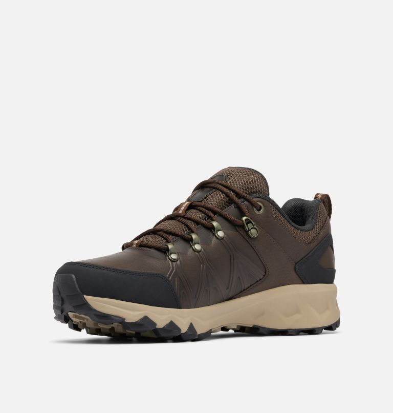 Men's Peakfreak II OutDry Leather Hiking Shoe, Color: Cordovan, Black, image 7