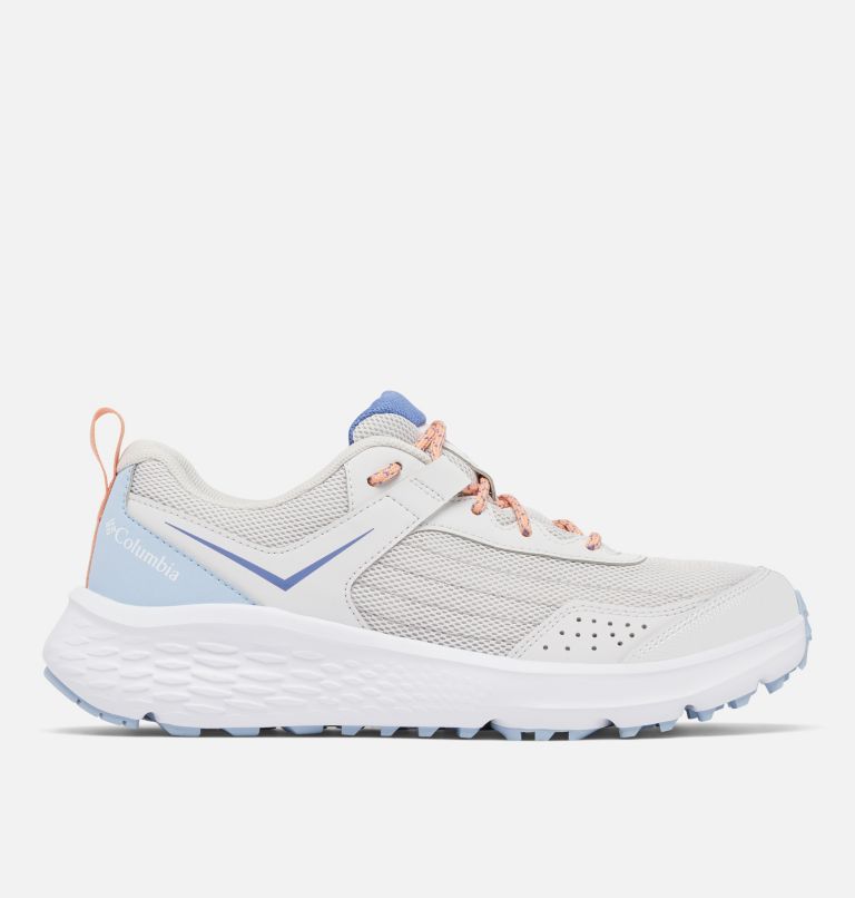 Women's Vertisol Trail Hiking Shoe, Color: Silver Grey, Apricot Fizz, image 1
