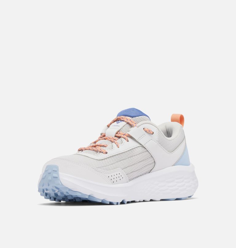 Women's Vertisol Trail Hiking Shoe, Color: Silver Grey, Apricot Fizz, image 6