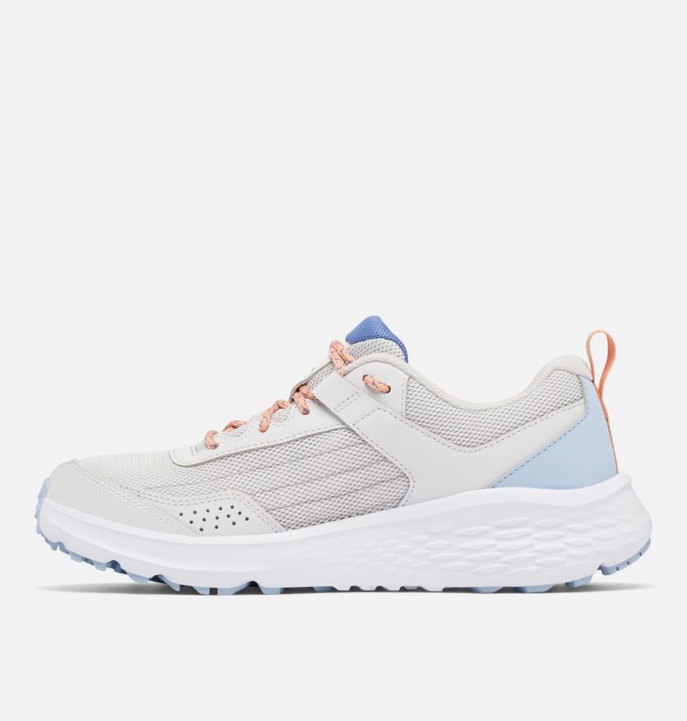 Women's Vertisol Trail Hiking Shoe, Color: Silver Grey, Apricot Fizz, image 5