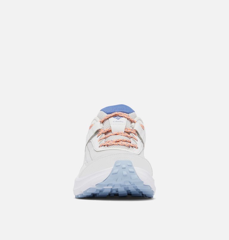 Women's Vertisol Trail Hiking Shoe, Color: Silver Grey, Apricot Fizz, image 7