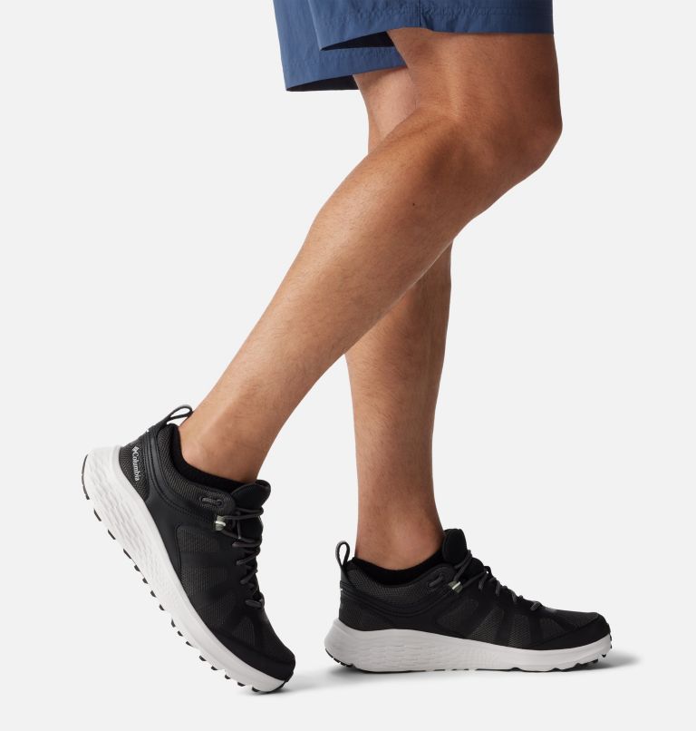 Zapatilla de senderismo impermeable de caña baja Konos Xcel para hombre, Color: Shark, Cypress, image 10