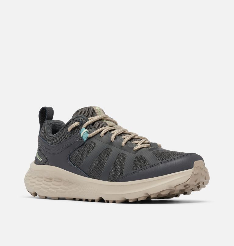 Women's Konos XCEL WP Low Shoe, Color: Shark, Sage Leaf, image 3