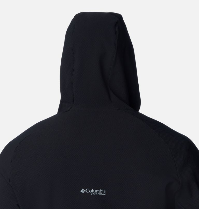 Manteau polaire technique à capuchon avec fermeture éclair Spectre Ridge pour homme, Color: Black, image 6
