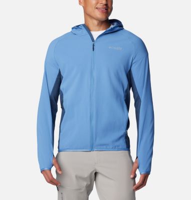 Columbia Titanium Snow Country Hooded Jacket - Men's Canyon Blue, L