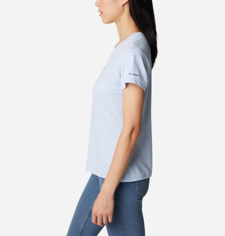 T-shirt imprimé à manches courtes Sloan Ridge pour femme, Color: Whisper Heather, Naturally Boundless, image 3