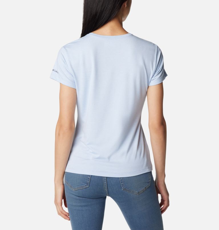T-shirt imprimé à manches courtes Sloan Ridge pour femme, Color: Whisper Heather, Naturally Boundless, image 2