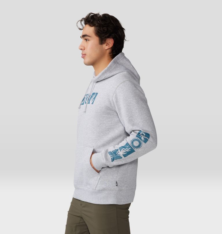 Desert Check Pullover Hoody | 057 | XL, Color: Hardwear Grey Heather, image 3