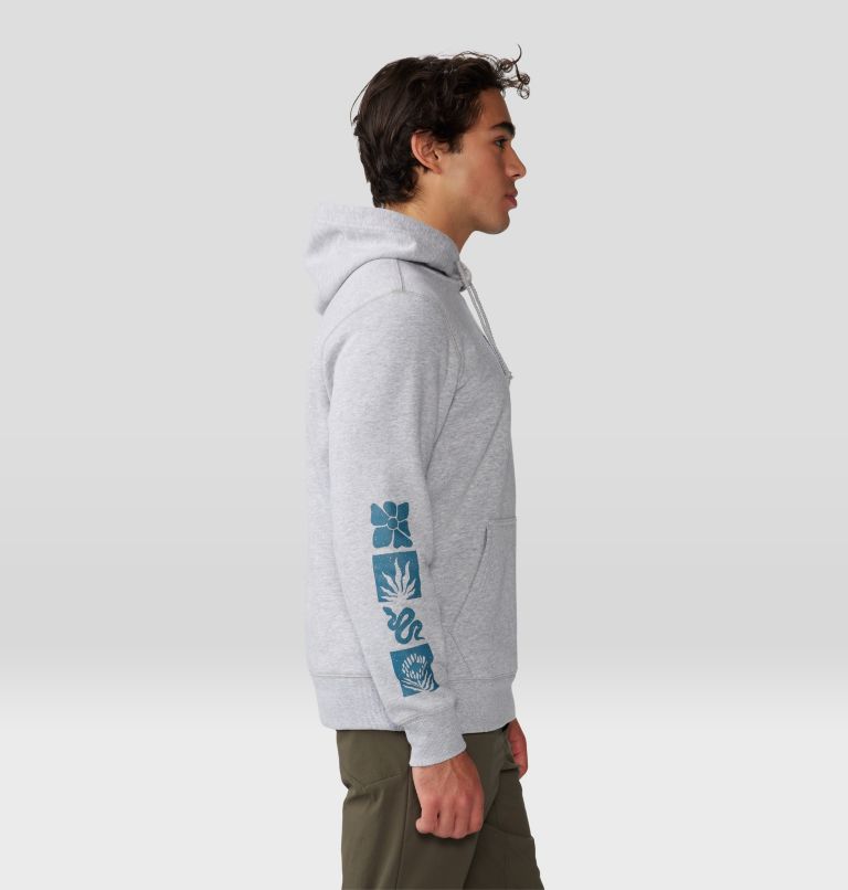 Desert Check Pullover Hoody | 057 | XL, Color: Hardwear Grey Heather, image 5
