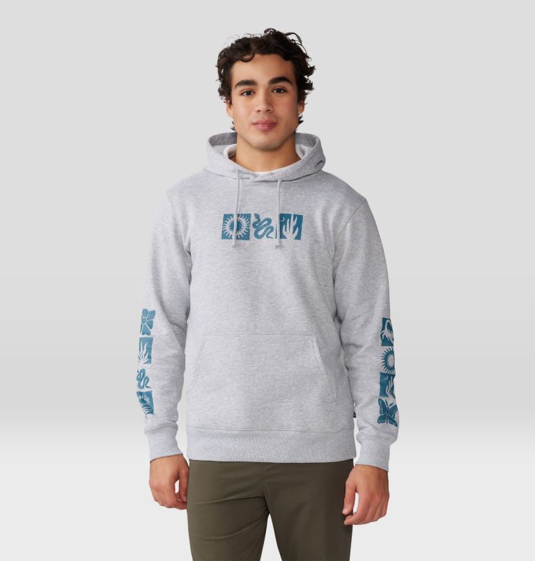 Desert Check Pullover Hoody | 057 | XL, Color: Hardwear Grey Heather, image 1