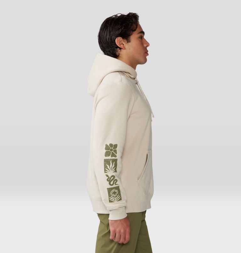 Men's Desert Check Pullover Hoody, Color: Wild Oyster, image 5