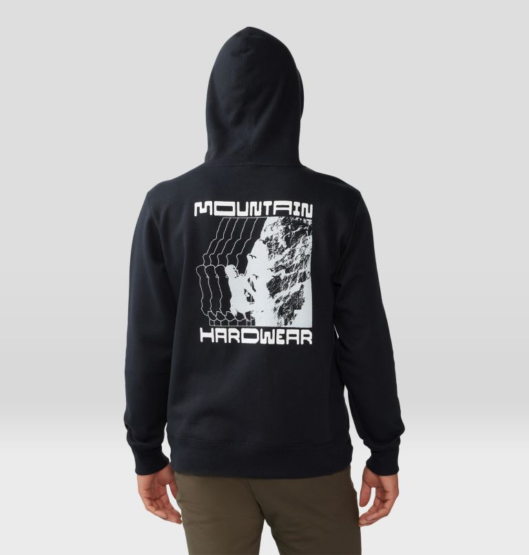 Men's Retro Climber Pullover Hoody, Color: Black, image 2