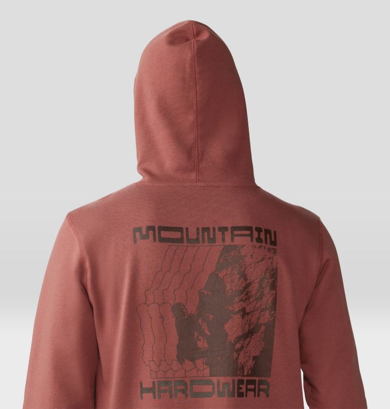 Men's Retro Climber Pullover Hoody, Color: Clay Earth, image 5
