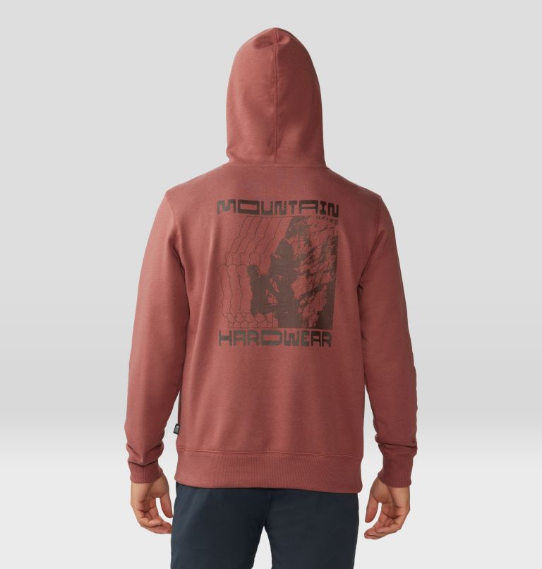 Men's Retro Climber Pullover Hoody, Color: Clay Earth, image 2