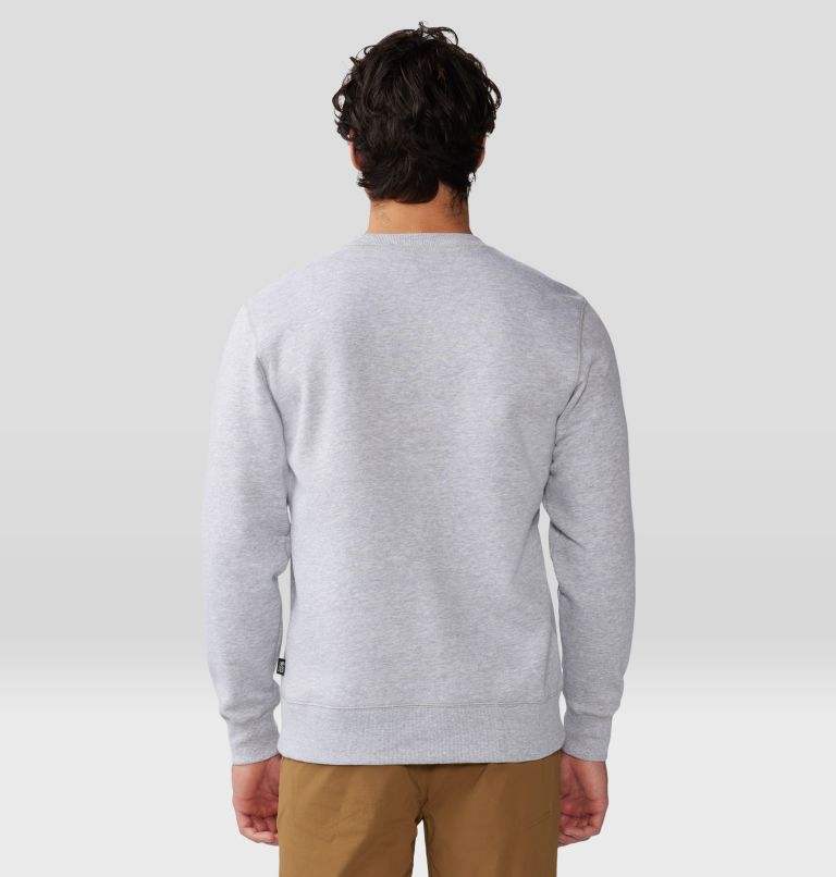 Chandail à col rond MHW Abstract Type Homme, Color: Hardwear Grey Heather, image 2
