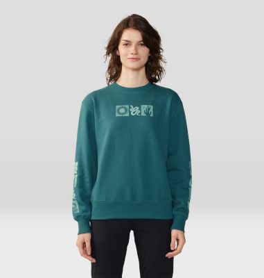 売れ筋商品|||マウンテンハードウェア パーカー・スウェットシャツ アウター レディース Logo Pullover Hoodie - Women's Stone Green Women's Hoodies & Sweatshirts | Mountain Hardwear