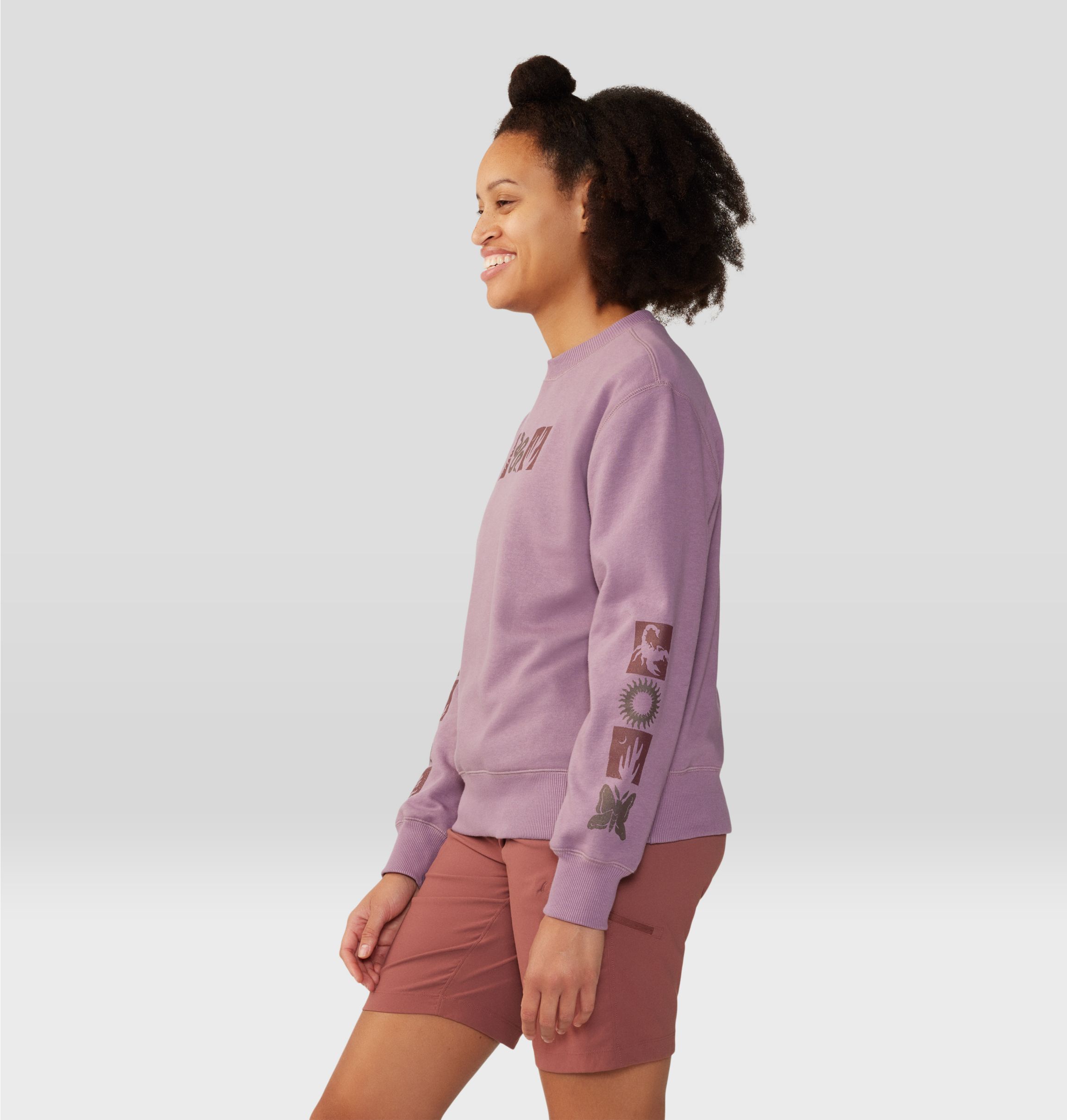 売れ筋商品|||マウンテンハードウェア パーカー・スウェットシャツ アウター レディース Desert Check Pullover Crew Sweatshirt - Women's Black Women's Desert Check™ Pullover Crew | Mountain Hardwear