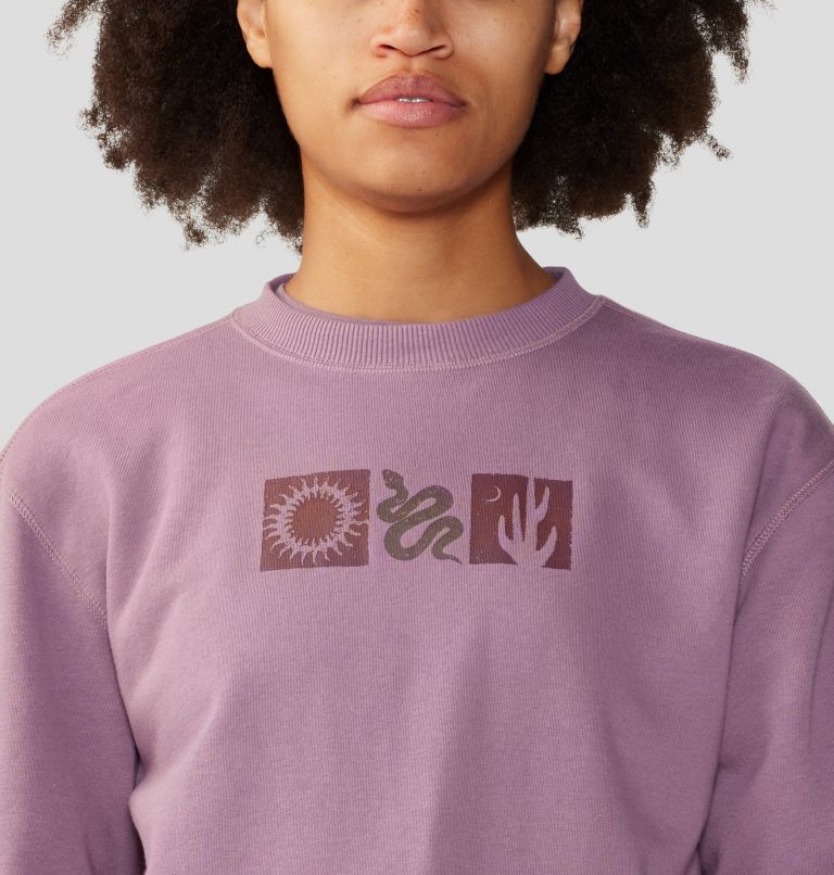 Desert Check Pullover Crew | 534 | M, Color: Dark Daze, image 4