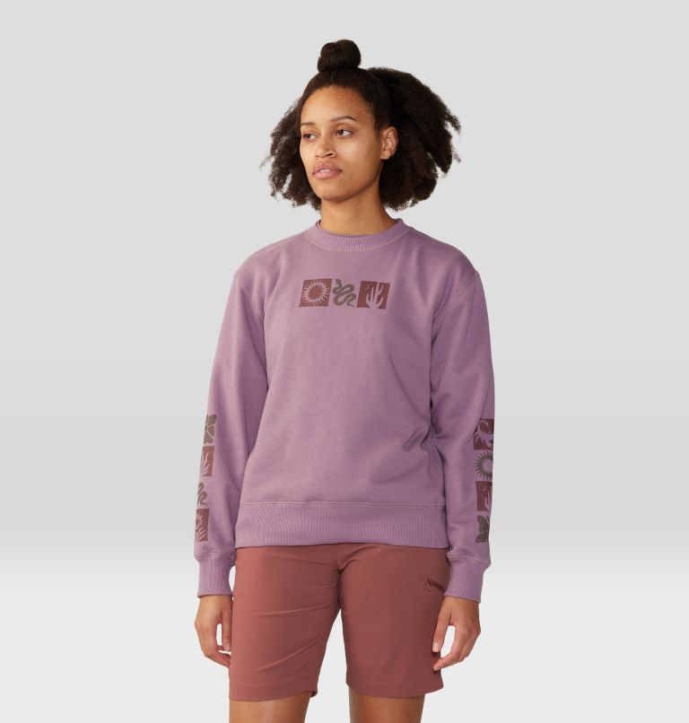 Desert Check Pullover Crew | 534 | M, Color: Dark Daze, image 1