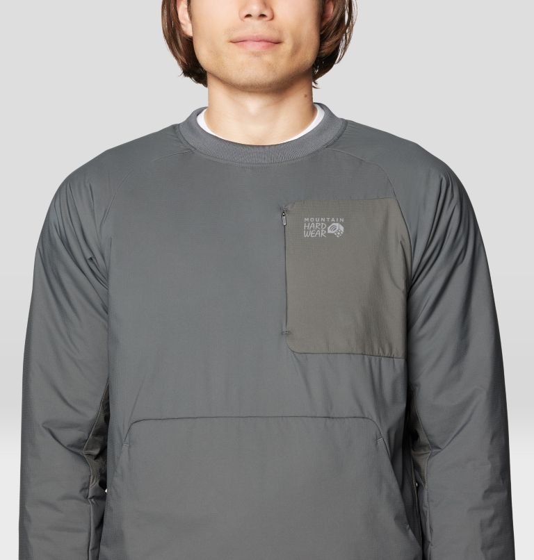 Men's Kor Alloy Crew, Color: Volcanic, image 4