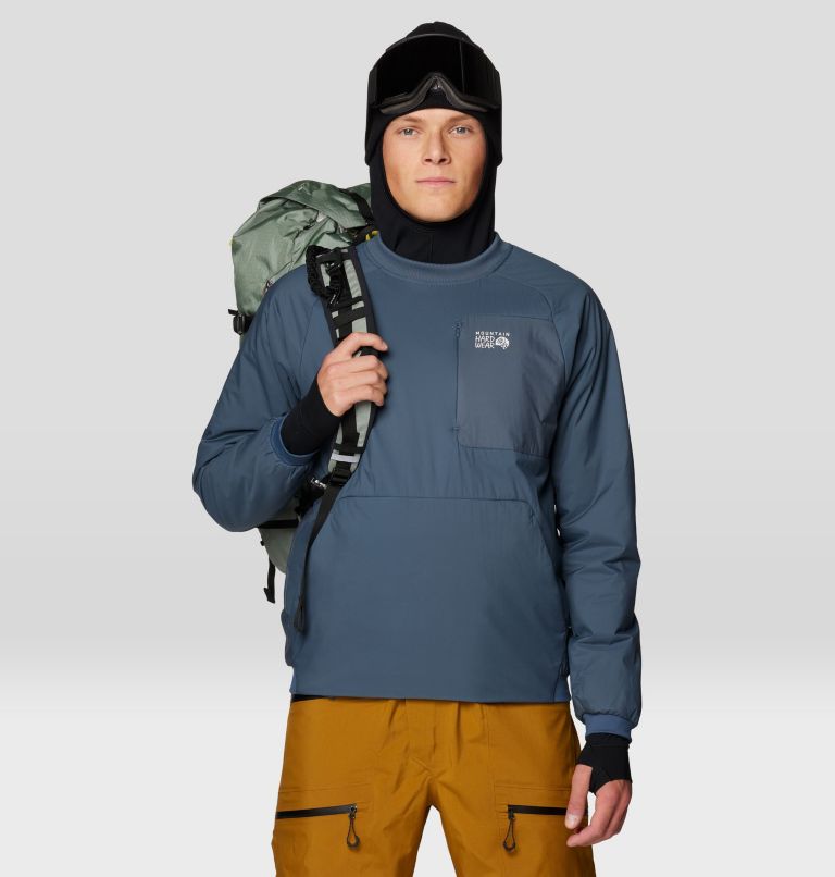 Men's Kor Alloy Crew, Color: Moon Blue, image 5