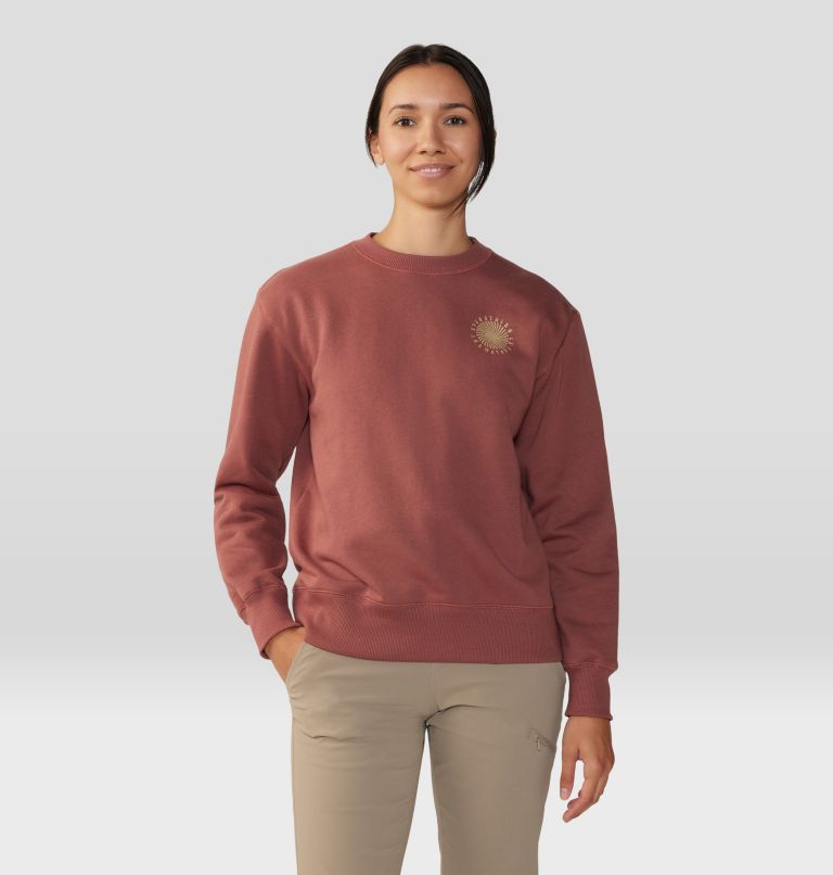 Women s Spiral Pullover Crew Mountain Hardwear