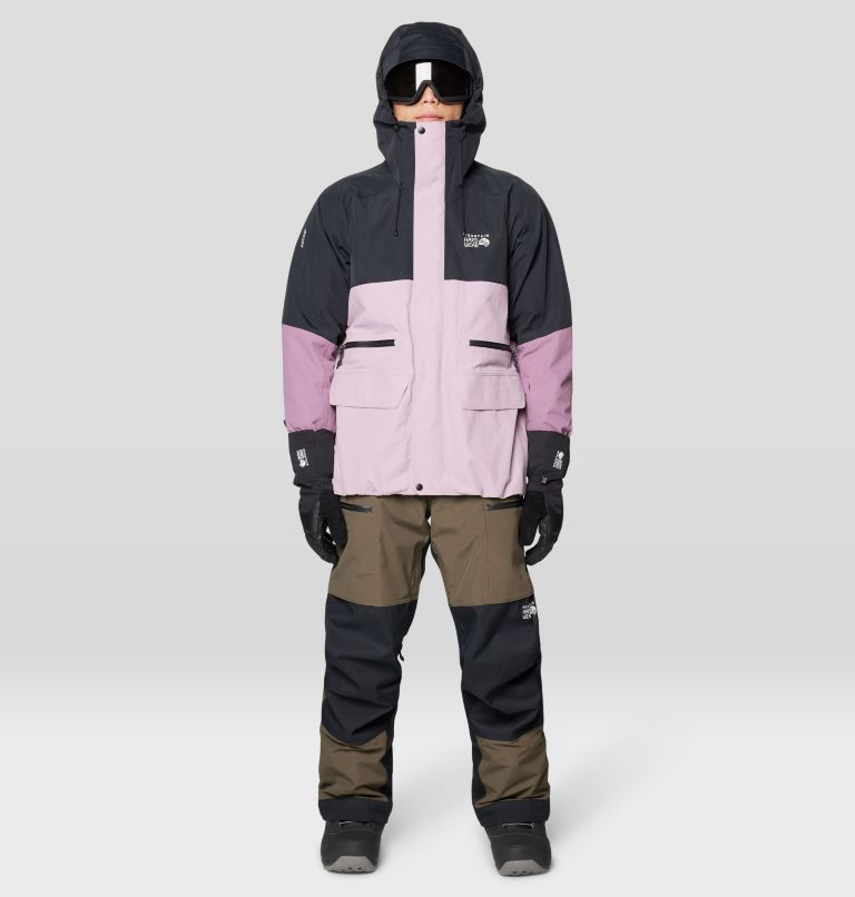 Men's First Tracks Pant, Color: Ridgeline, Black, image 2