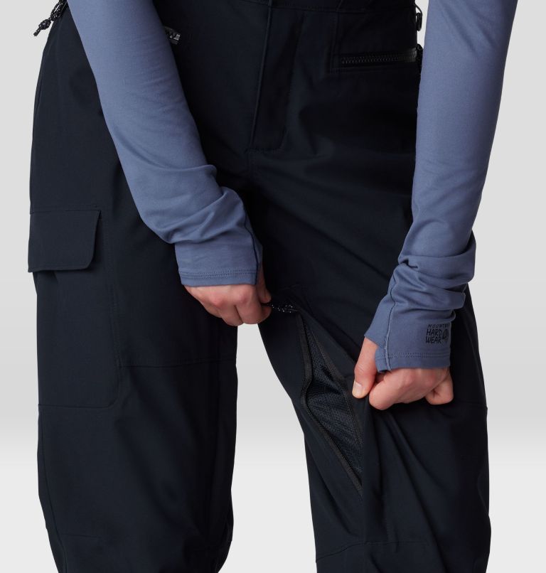Women's Powder Maven Pant, Color: Black, image 7