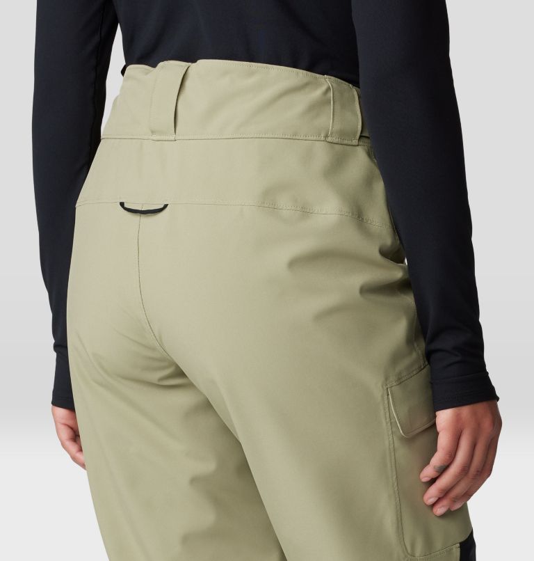 Women's Powder Maven Pant, Color: Mantis Green / Black, image 6