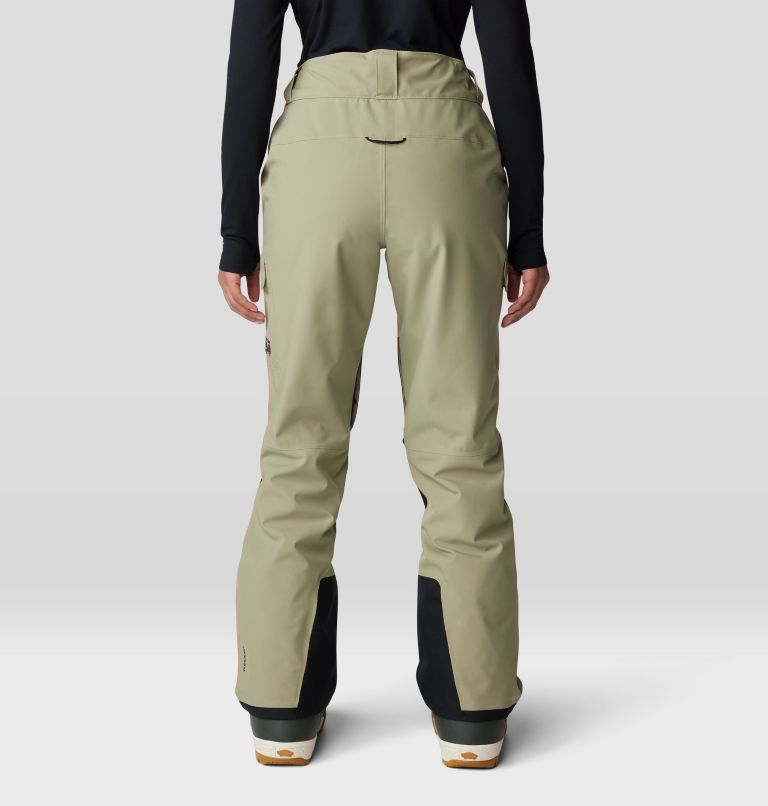Women's Powder Maven Pant, Color: Mantis Green / Black, image 3