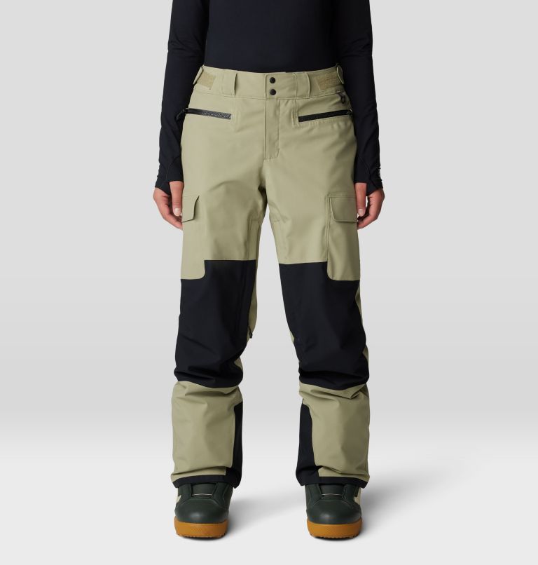 Women's Powder Maven Pant, Color: Mantis Green / Black, image 1