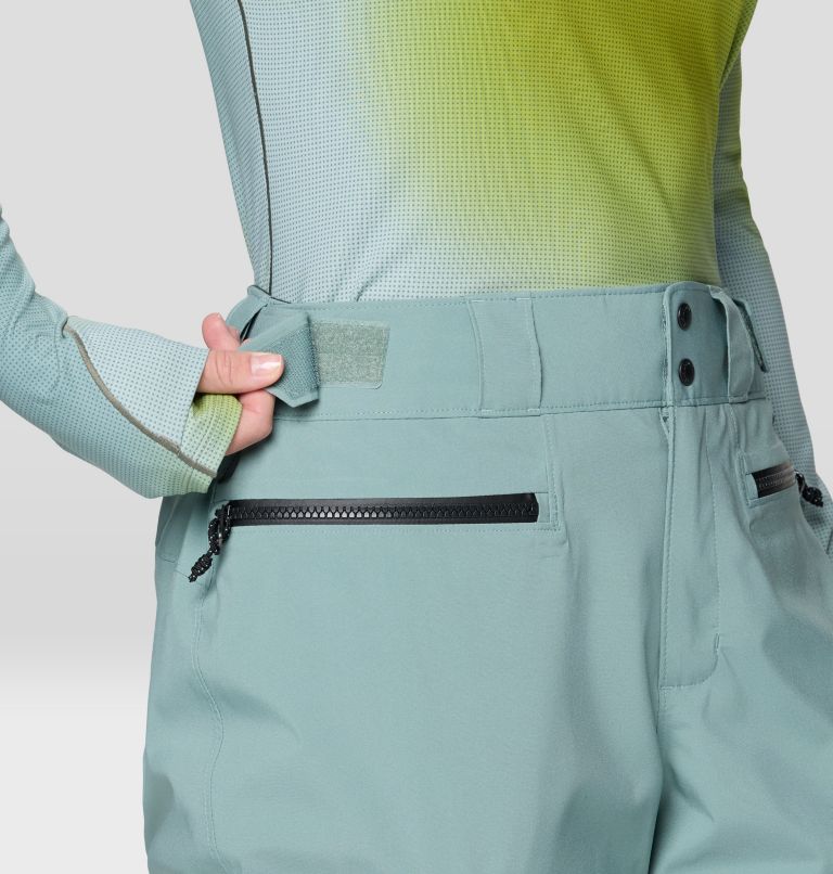 Women's Powder Maven Pant, Color: Blue Sage, image 7