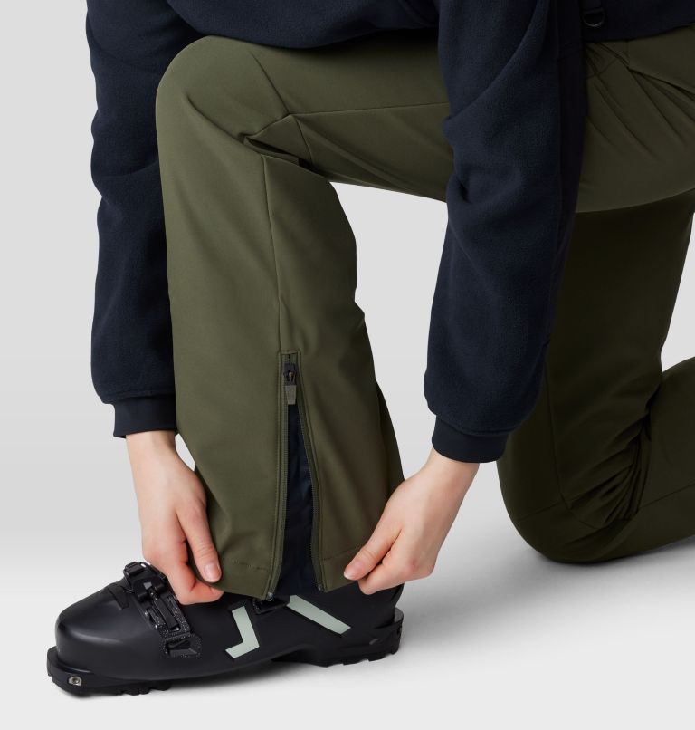 Women's Firefall Stretch Pant, Color: Dark Pine, image 7