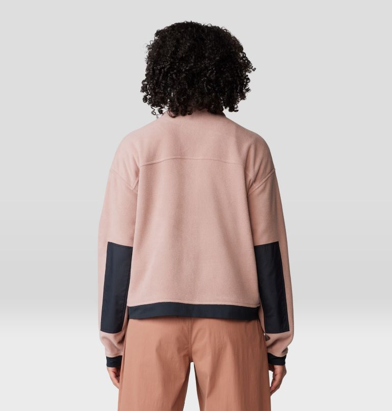 Manteau polaire à fermeture éclair Powder Maven, Color: Smokey Quartz, image 2