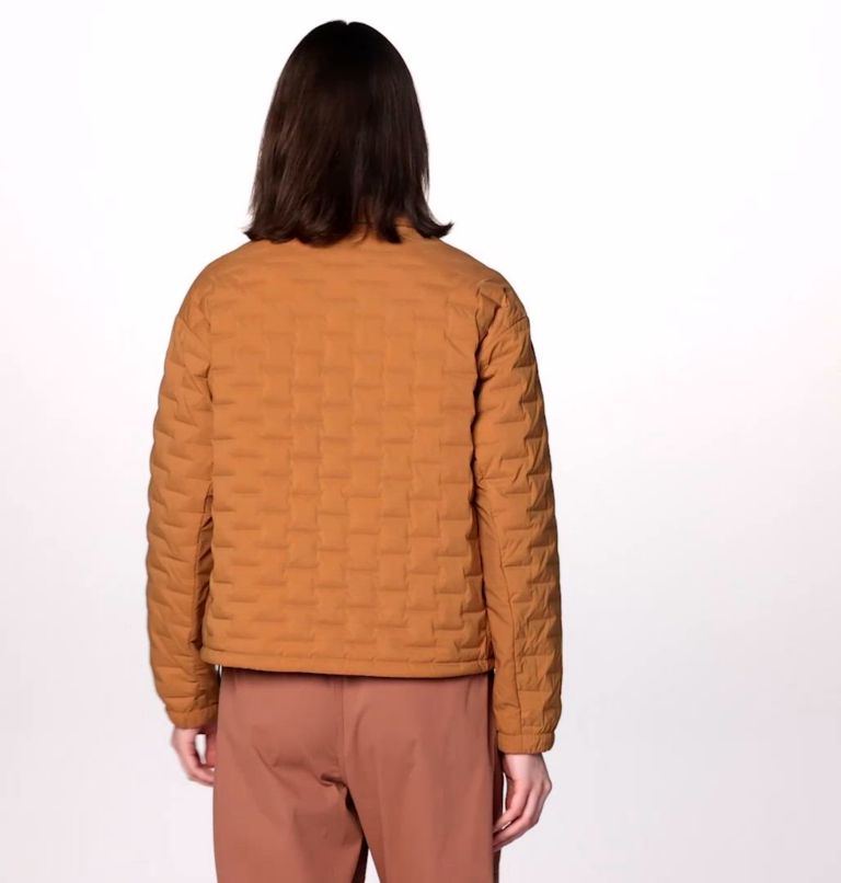 Women's Stretchdown Light Snap Jacket, Color: Copper Clay