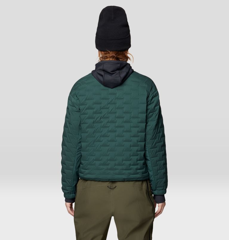 Women's Stretchdown Light Snap Jacket, Color: Verve, image 2