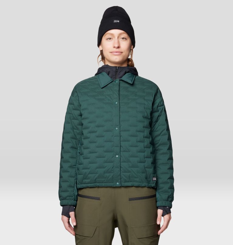 Women's Stretchdown Light Snap Jacket, Color: Verve, image 1