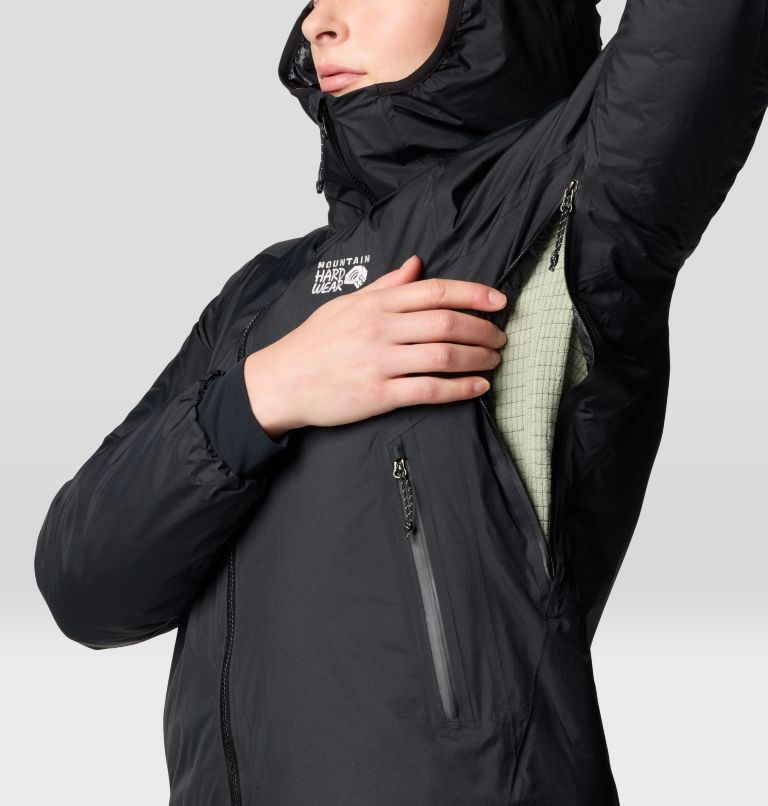 Women's Storm Whisperer Insulated Jacket, Color: Black, image 7