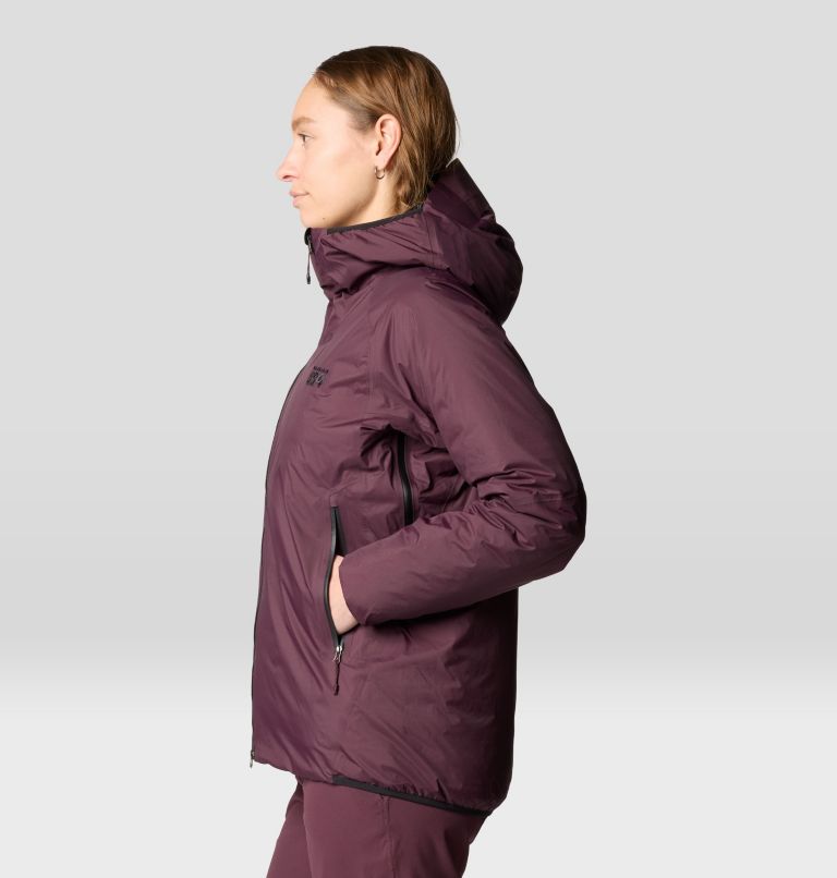 Women's Storm Whisperer Insulated Jacket, Color: Blackberry, image 4