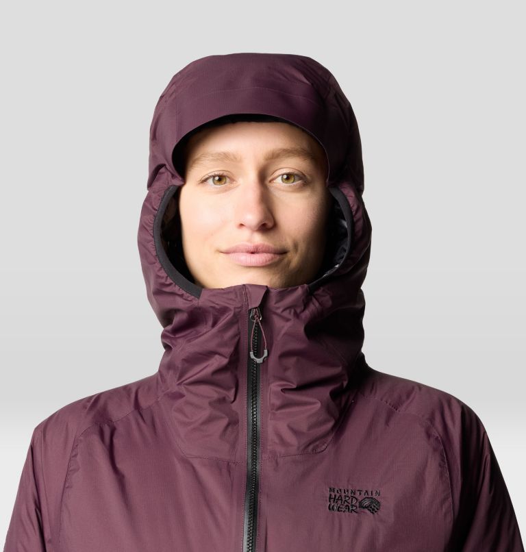 Women's Storm Whisperer Insulated Jacket, Color: Blackberry, image 5