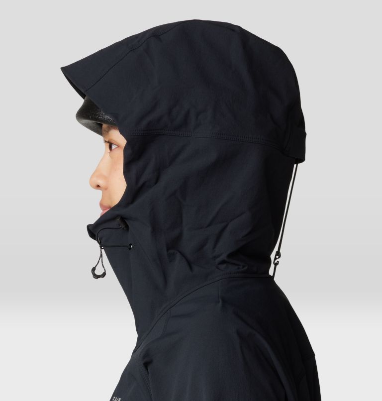 Women's Chockstone Alpine Hooded Jacket, Color: Black, image 7