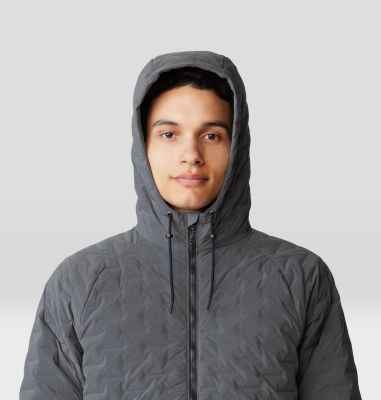 Men's Stretchdown Light Full Zip Hoody, Color: Volcanic Heather, image 16