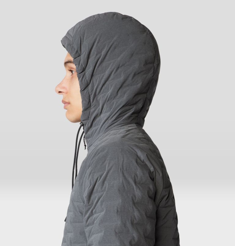 Men's Stretchdown Light Full Zip Hoody, Color: Volcanic Heather, image 6