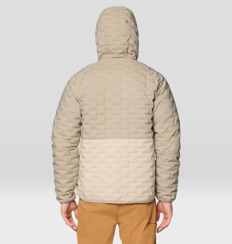 Men's Stretchdown Light Full Zip Hoody, Color: Dunes, Badlands, image 2